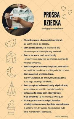 grafiki dotyczące samodzielności dziecka w wieku przedszkolnym