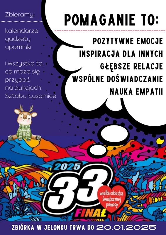 grafika promująca WOŚP