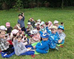 dzieci podczas obchodow dnia dziecka