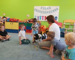 zdjęcia dzieci podczas różnych aktywności