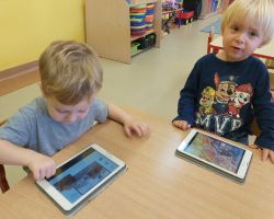 zdjęcia dzieci podczas różnych aktywności