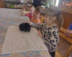 dzieci i dorośli podczas warsztatów i zwiedzania ogrodu zoobotanicznego