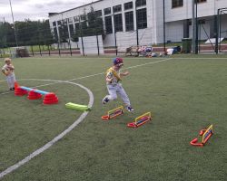 dzieci podczas obchodów Narodowego Dnia Sportu