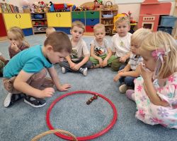 dzieci podczas różnych aktywności