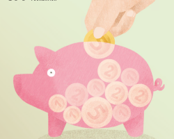 grafiki promujące edukację ekonomiczną