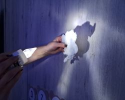 dzieci z okazji Andrzejek przebrane za wróżki i czarodziejów bawią się i wróżą