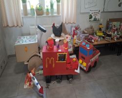 prace konkursowe wykonane z recyklingu