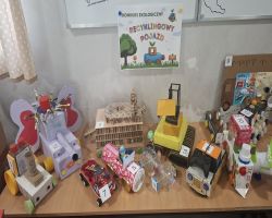 prace konkursowe wykonane z recyklingu