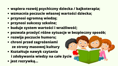 rtykuł wpływ czytania na rozwój dzieci