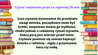 rtykuł wpływ czytania na rozwój dzieci