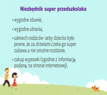 plakat z ilustracją dzieci na nim zamieszczony tekst